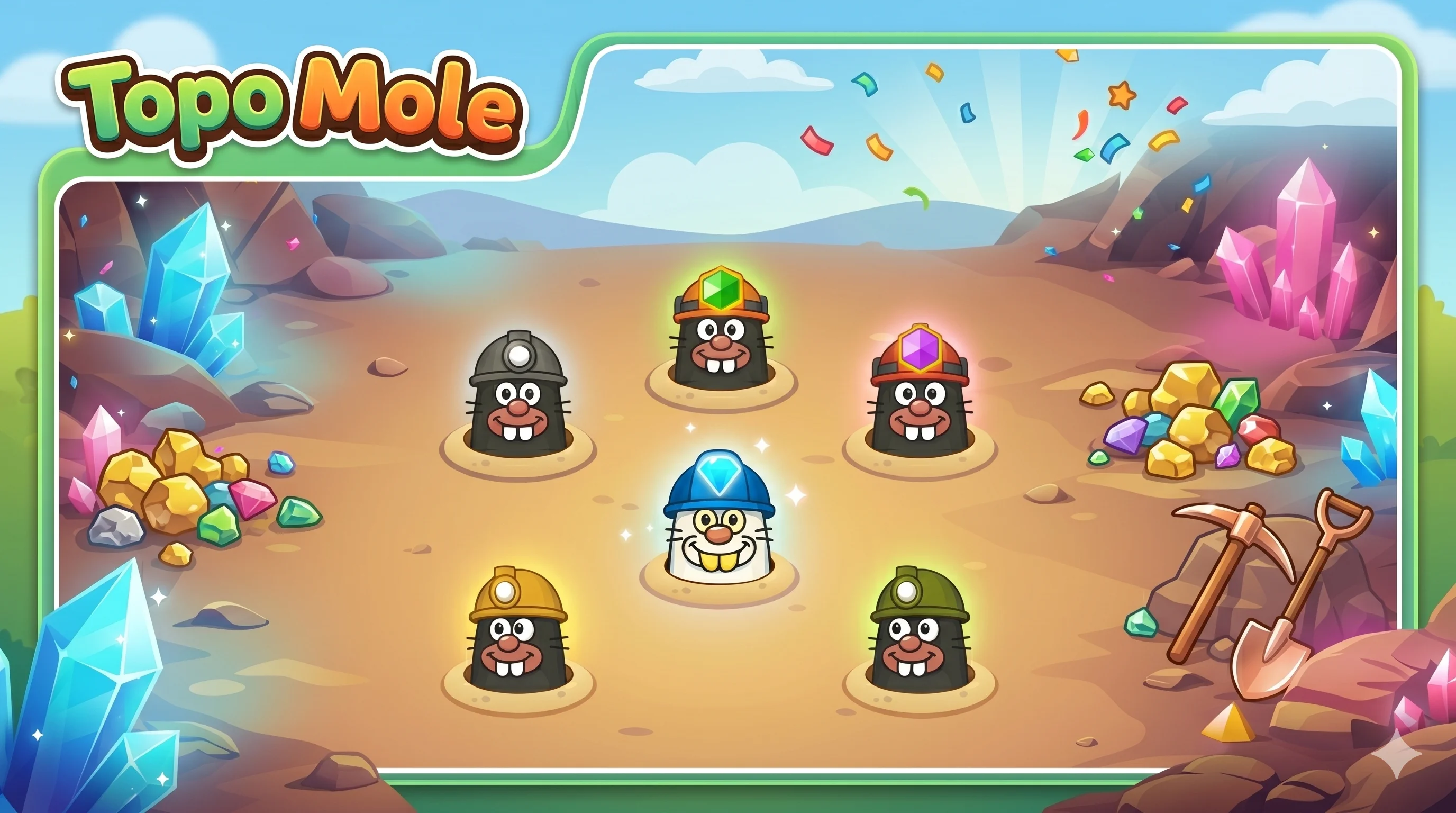 Συναρπαστική Περιπέτεια με Παιχνίδι Crash Topo Mole